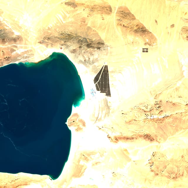 Satellite view: Lakkor Tso