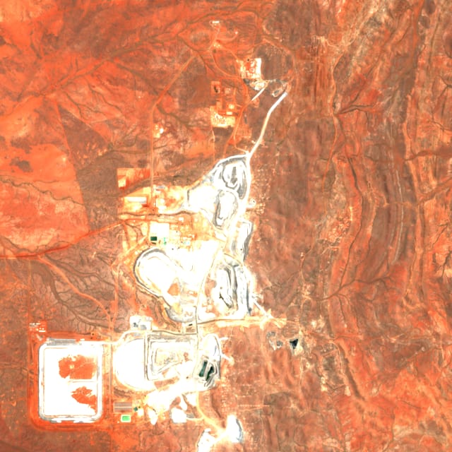 Satellite view: Pilgangoora