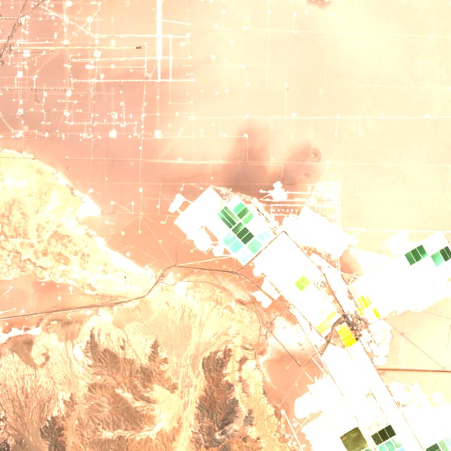 Satellite view: Salar de Atacama (Albemarle)